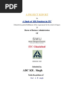 Download HR Project on Study of Practices in ITC by RK Singh SN29785190 doc pdf