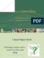 Career Connections: Does Major Matter?