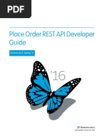 Salesforce Placeorder Rest API
