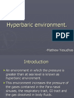 Hyperbaric Environment