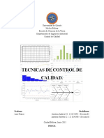 Tecnicas de Control de Calidad