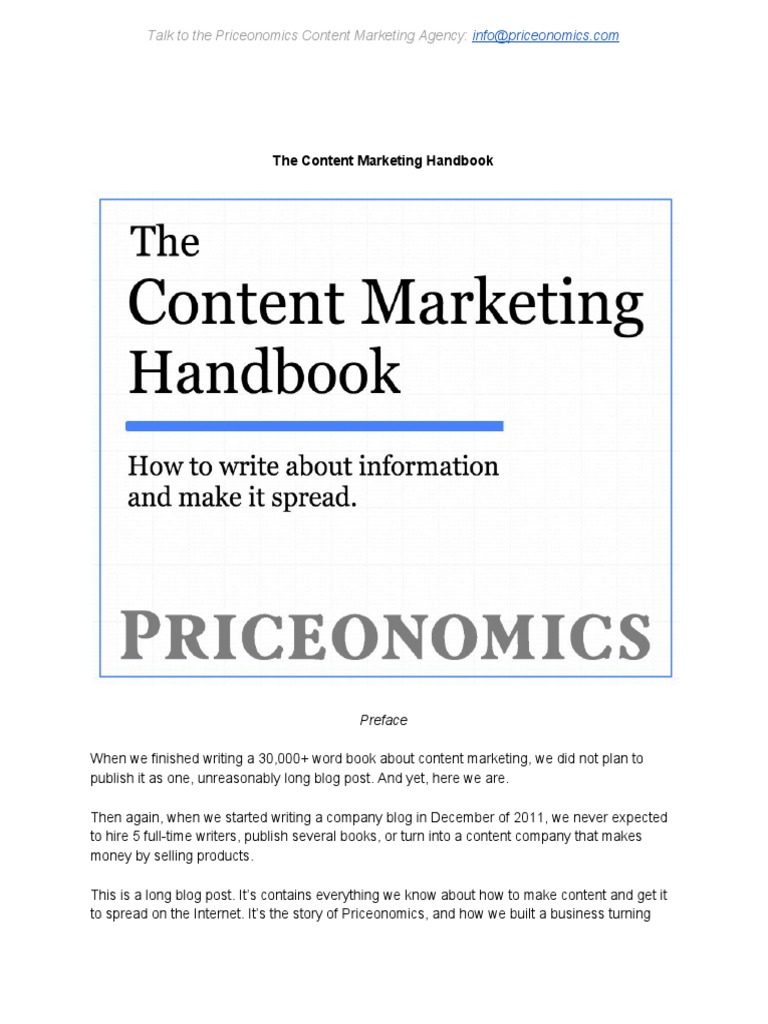 The Content Marketing Handbook Pdf Pdf Web Search Engine Blog