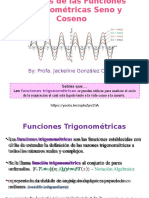 Graficas de Las Funciones Trigonométricas Seno y Coseno