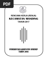 Download Renja 2017 Kecamatan Manding by Anonymous ICxjpjgn SN297887964 doc pdf