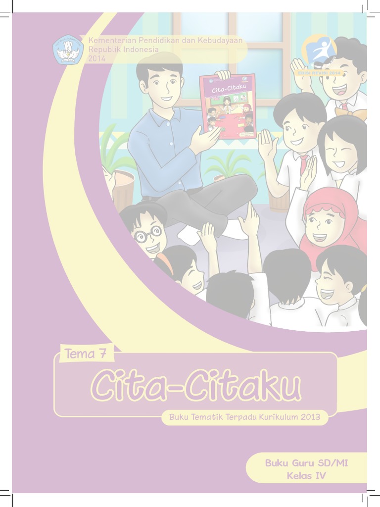 Buku Pegangan Guru SD Kelas 4 Tema 7 Cita Citaku Matematohir