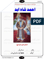 Ahmed Shah Abdali by Aslam Rahi M A