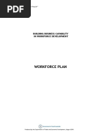 Workforce Plan: Building Business Capability in Workforce Development