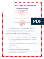 V Concurso de cartas de amor ridículas "Fernando Pessoa"