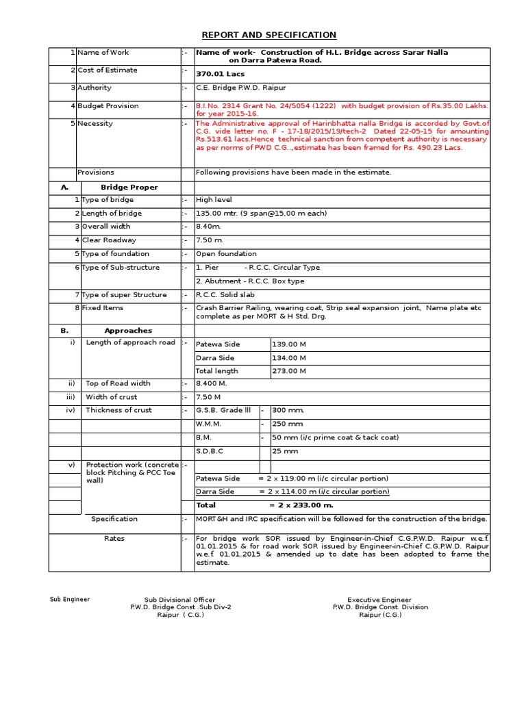 Estimate .xls | Asphalt | Road Surface