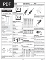 Manual de Instalação Sensores Ópticos Tubulares