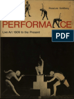  Goldberg RoseLee Performance Live Art 1909 to the Present