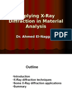 Applying X-Ray Diffraction in Material Analys