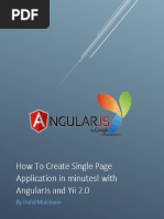 Angular1 Yii2