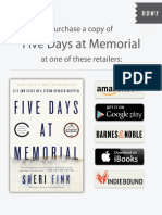 Five Days at Memorial Excerpt