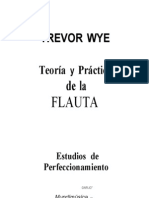 Trevor Wye Teoria y Practica de La Flauta Volumen 6 (Estudios de Perfeccionamiento)