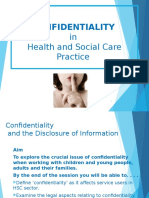 Confidentiality and Information Handling 2016