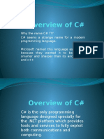 Overview of C-Sharp.pptx