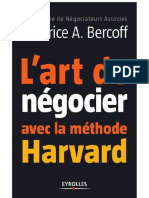 L'Art de Négocier Avec La Méthode Harvard