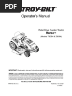 Download Troy-Bilt Models T809H  Z809K Lawnmower Operators Manual by wst SN29799662 doc pdf
