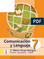 Libro Quiriguá Com. y Lenguaje 1er. Sem