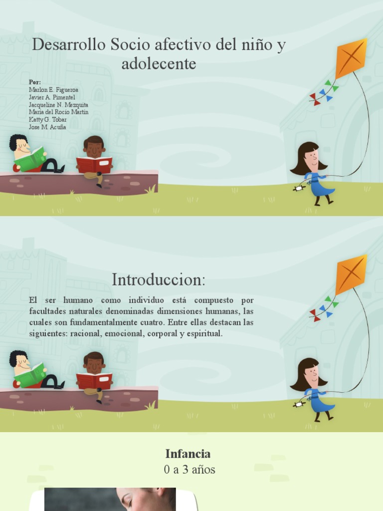 Desarrollo Socio Afectivo Del Niño y Adolecente