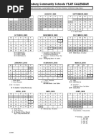 2009-10 Calendar Revised 3-13-09