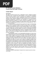 EU-Russia Security Relations