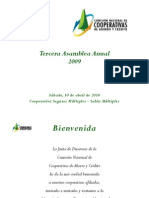 Anuario Asamblea Comisión Nacional de Cooperativas de Ahorro y Crédito de Puerto Rico (Abril 2010)