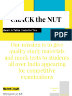 Crack The Nut: Exam Is Tailor Made For You