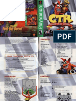 CTR Crash Team Racing - Manual - PSX