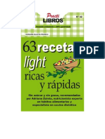 Zuleta Franco Adriana - 63 Recetas Light Ricas Y Rapidas