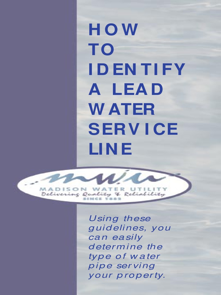 How To Identify Lead Service Line PDF