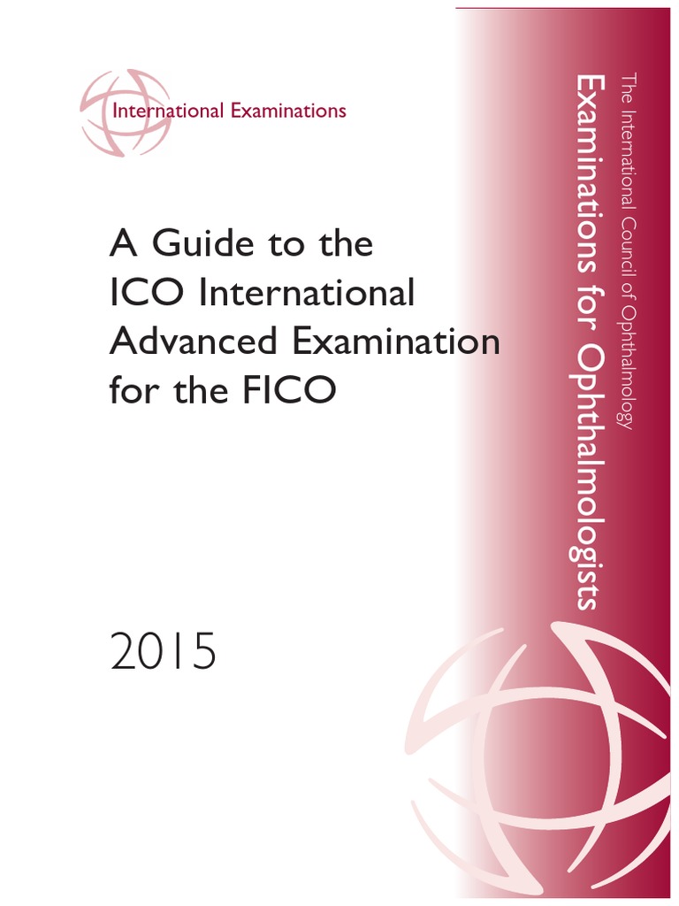 ICO Inst BK Advanced Exam 2015 | PDF | Ophthalmology | Vision