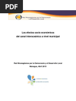 Los Efectos del Canal Interoceanico en Nicaragua