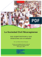 La Sociedad Civil Nicaragüense: Sus Organizaciones y Sus Relaciones Con El Estado