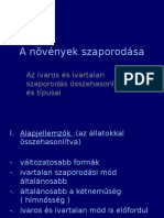 A Novenyek Szaporodasa