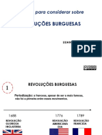 5 Pontos Sobre As Revoluções Burguesas