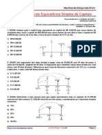 Módulo 02 - Aula 013 - Equivalência Simples de Capitais