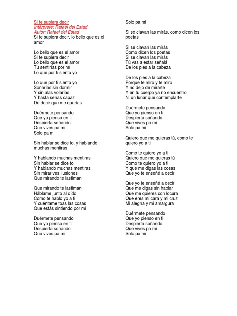 Image Result For Cntame Letras De Sevillanas