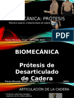 Biomecánica - Prótesis - Flores Miranda Omar