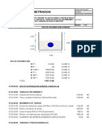 07 Metrados Red de Distribución