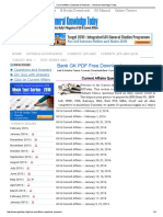 Bank GK PDF Free Download: Home Banking Awareness E Books Downloads GS Manual Online Courses Login / Register