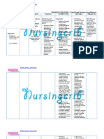 Nursing Care Plan for Functional Urinary Incontinence NCP