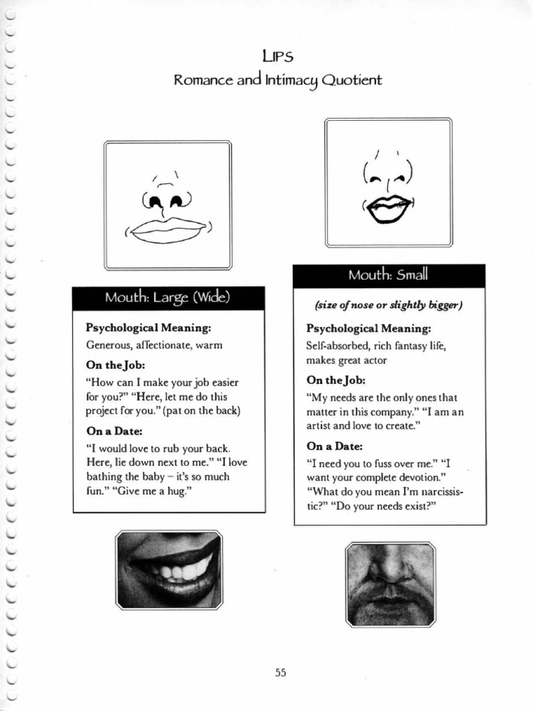 Face Reading Lips PDF