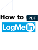 How to Use LogMeIn.