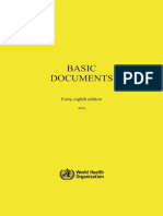 WHO Basic Documents 48th Edition En