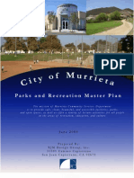 Murrieta Parks and Recreation Master Plan