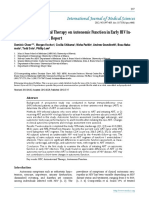 Effects of Antiretroviral Therapy On Autonomic Function in Early HIV In-Fection: A Preliminary Report