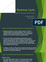 Assignment System Case On The Revenue Cycle