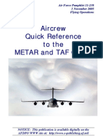 METAR and TAF Codes